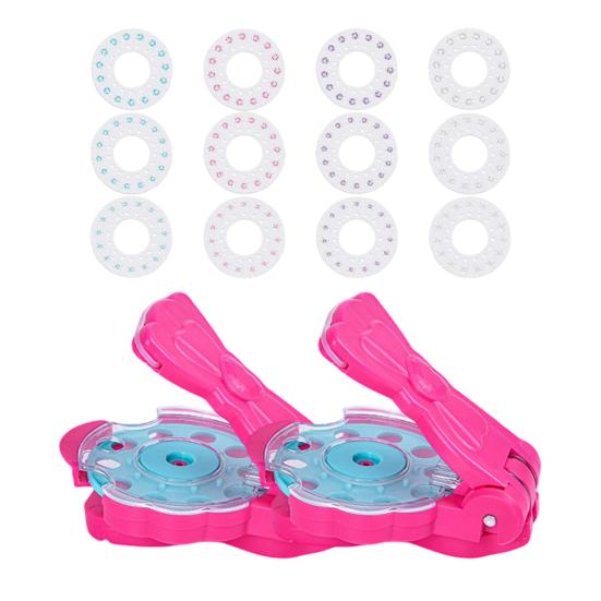 Rhinestone Applicator Set Brilliant Rhinestone Series Versatile Design Rhinestone Styling Tool No Heat Required Hair Styling Tool