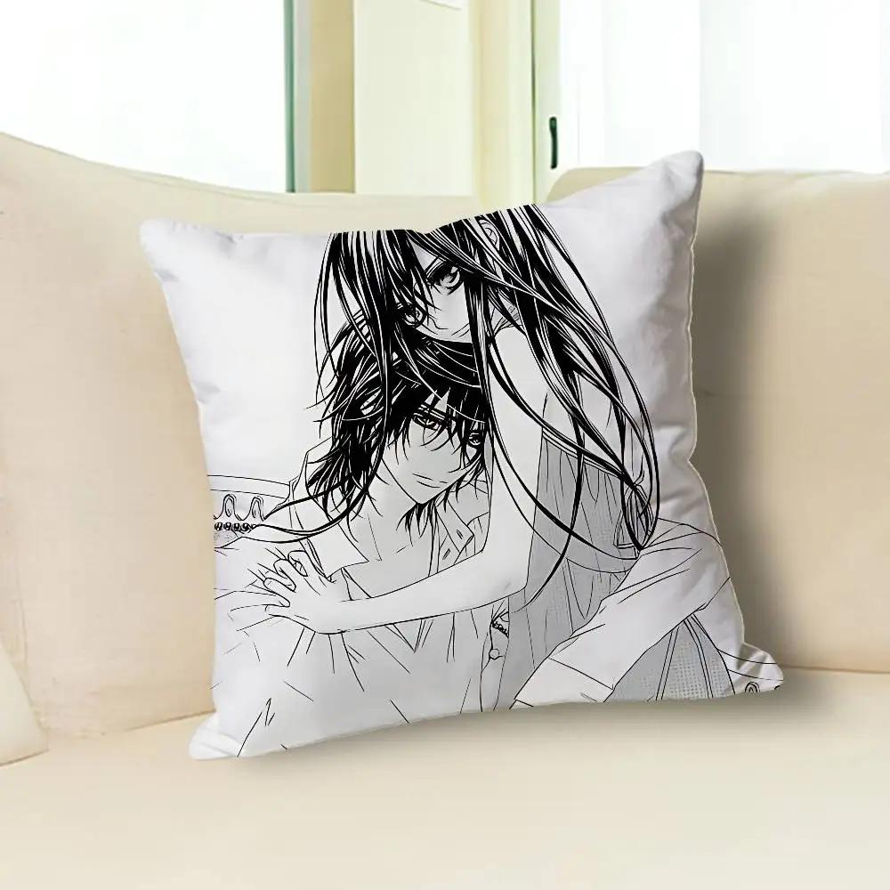 

V-Vampire Comics K-Knights Pillow Cases for Bedroom Living Room Sofa Home Decor Polyester Cushion Cover with Zipper 30cmx30cm