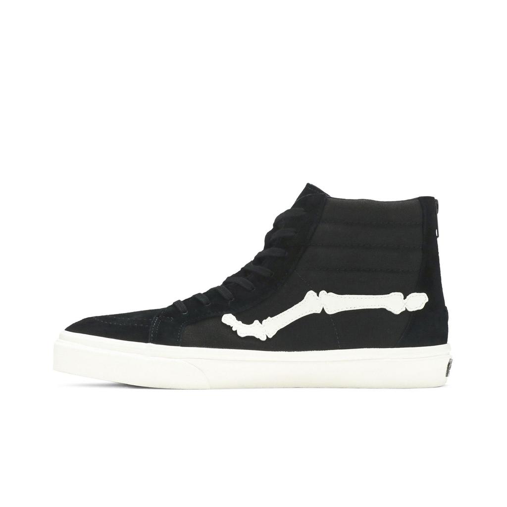 Vans Sk8-Hi Reissue Zip LX 'Black Marshmallow' (Unisex) Black / Marshmallow Skateboard Shoes VN000ZSJSZP