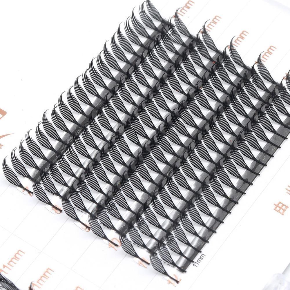 Premade Fans Comic Spire Eyelash Extension Lightweight Feather Lashes  for Everyday or Party Use