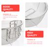 Detachable Handle Stainless Steel Fry Basket with Round Wire Mesh Perfect for Frying Fish Chicken and Other Foods Safely