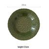 European Retro Ceramic Dinner Plate