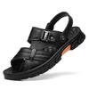 Summer Outdoor Beach Men Sandals Soft Sole Fashion Light Man Leather Sandals Luxury Sandals Men Sneakers Casual Breathable Shoes