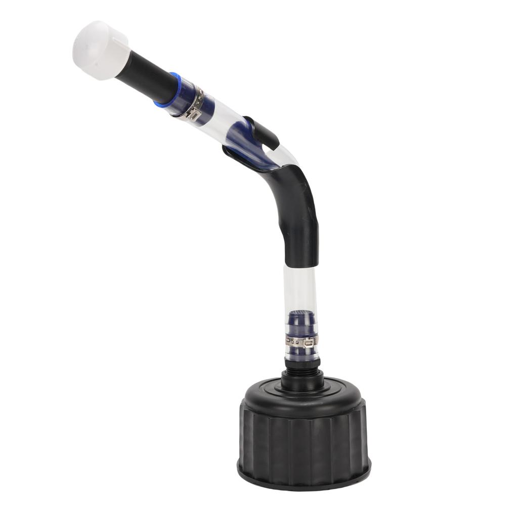 Racing Fuel Filler Hose and Cap Kit Upgrade Filter Design Transparent Fuel Filler Hose and Cap for LC2 Jugs