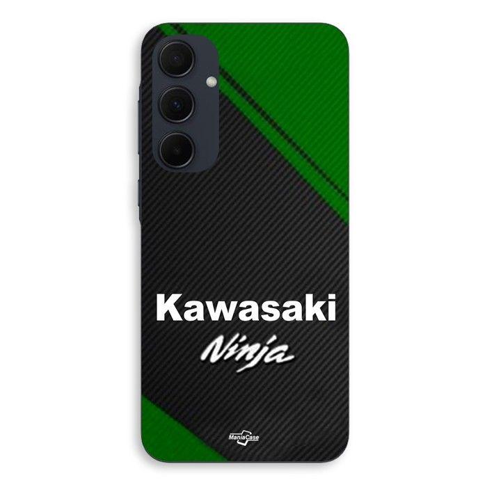 Coque Pour Samsung galaxy A35 logo kawasaki ninja moto Maniacase