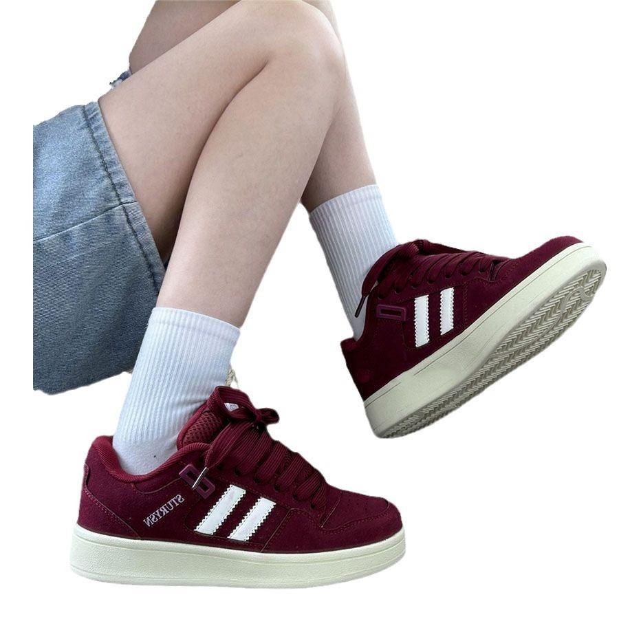 Niche whiteboard shoes women's soft platform summer new versatile sports leisure breathable