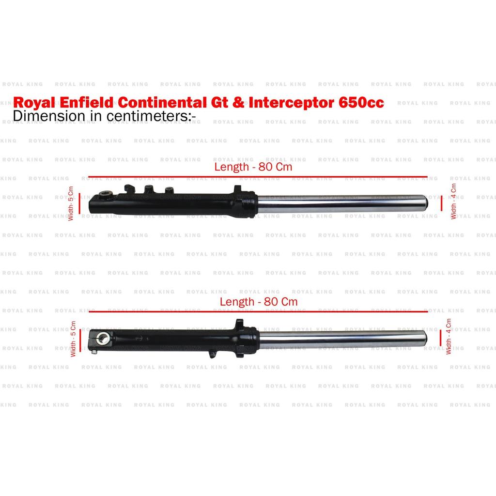 100% GENUINE Royal Enfield ''FRONT FORK ASSEMBLY LH & RH'' For INT/GT 650