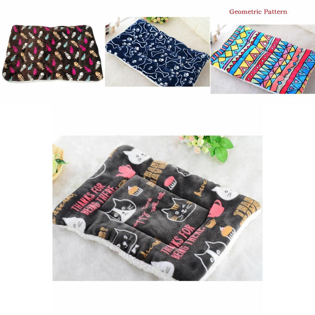 Luxurious Dog Bed Mattress Cushion Waterproof And Washable Double Sided Pet Pillow Mat