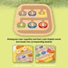 Magnetic Maze Chicken Design Color Matching Counting Puzzle Board Toy Fine Motor Skills Toys for Boys Girls Ages 4