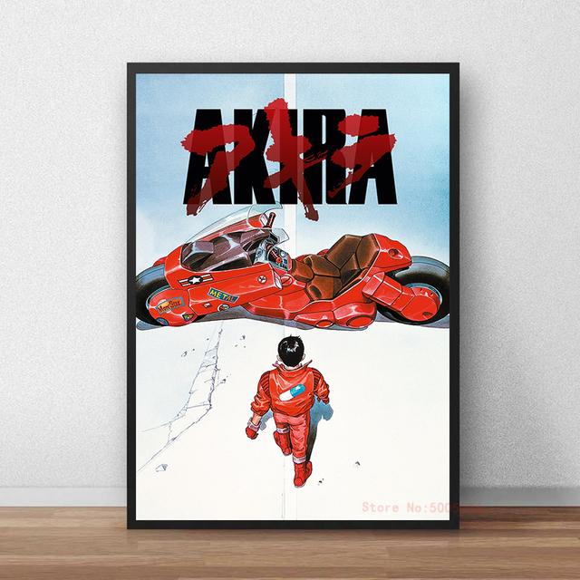 

Плакаты и принты Акира, японский аниме-фильм, современная картина на холсте, настенная художественная картина для гостиной, домашний декор 21cm×30cm NoFrame