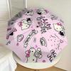 1pc Hello Kitty Anniversary Design Umbrella with Plastic Handle,Suitable for All Seasons Home Travel Outdoor UmbrellaSanlio518