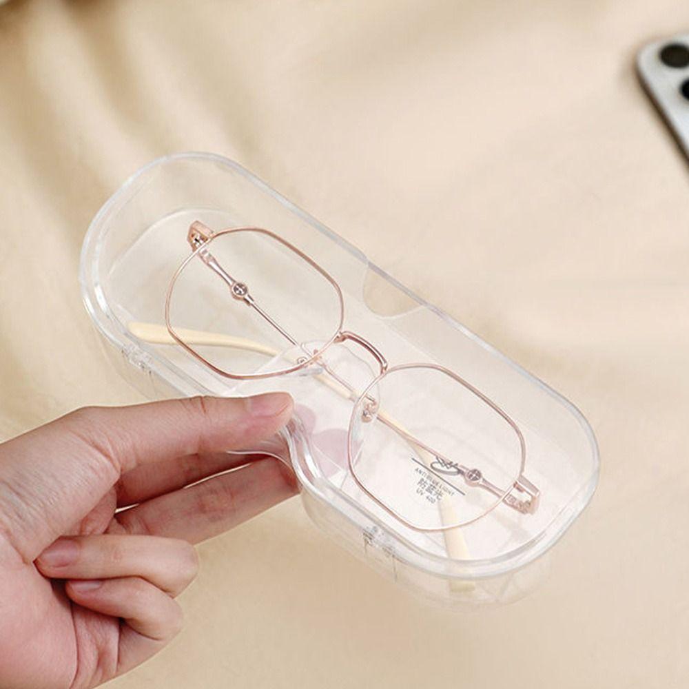 Punch-free Sun-glasses Display Holder Wall Mounted Eyewear Storage Box  Desktop Bathroom Bedroom