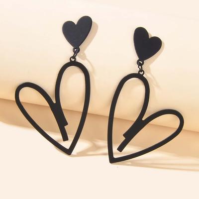 Forest Style Heart-Shaped Earrings For Women, Retro Style Design Earrings, Versatile Earrings For Daily Commuting.