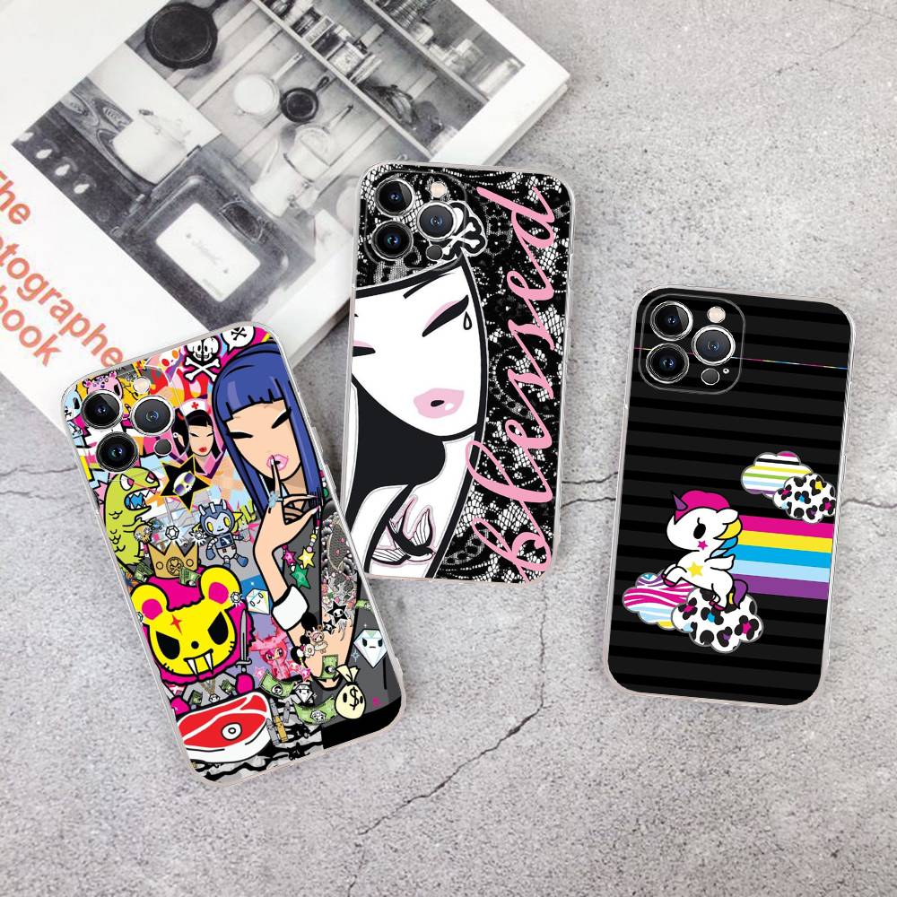 Japan Tokidoki For IPhone 17 16 16e 15 14 13 12 11 Pro Max Mini Plus Phone Case