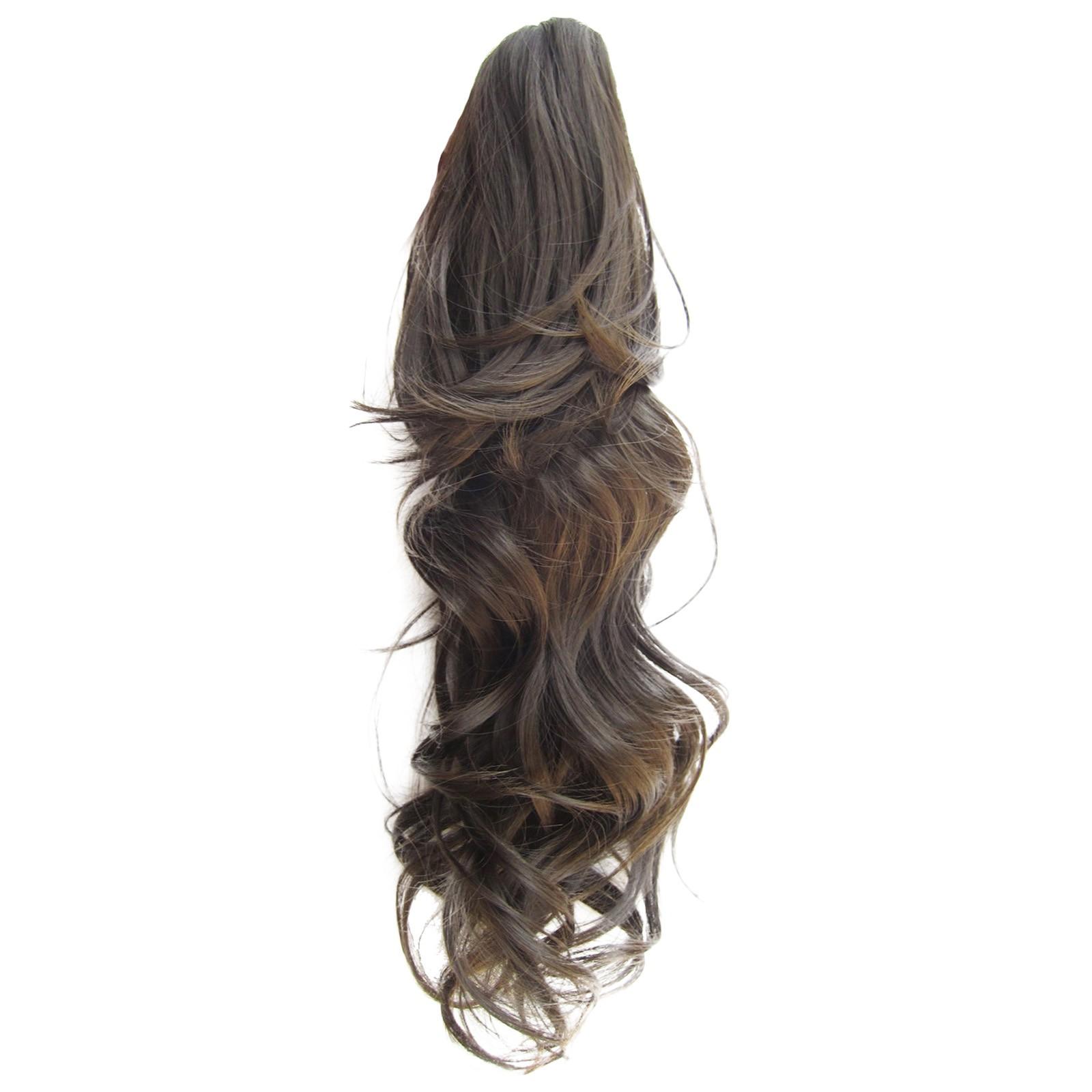 Длинный парик-булочка с конским хвостом — фото 7