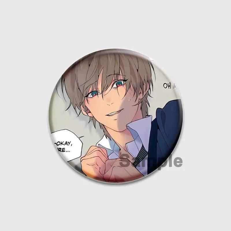 32/44/58mm BL Anime Förlorad i Molnet Knappnålar Tecknad Handgjord Brosch Badge Bröstnål för Ryggsäck Kläder Present Tillbehör