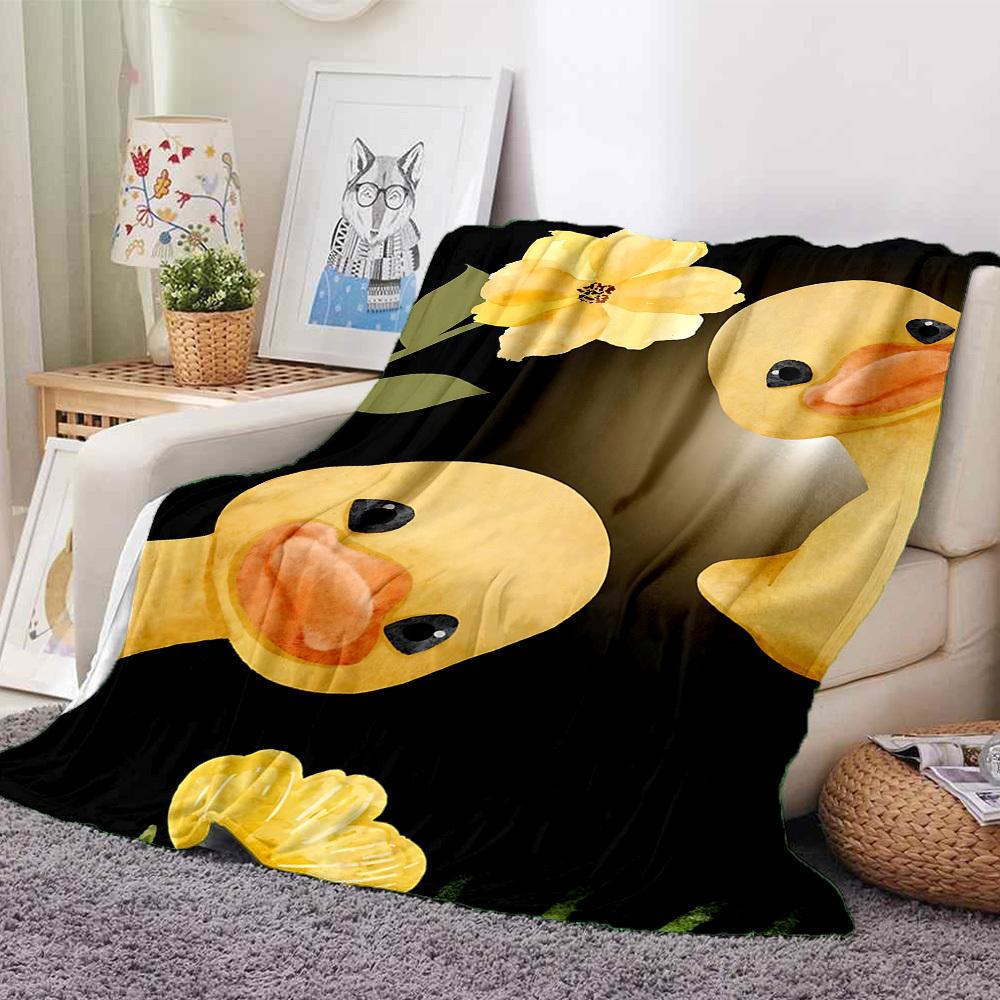1pc Duck Toy Blanket Warm,Perfect for Camping And Travel, Making It a Great Gift for Any Season yy250904201
