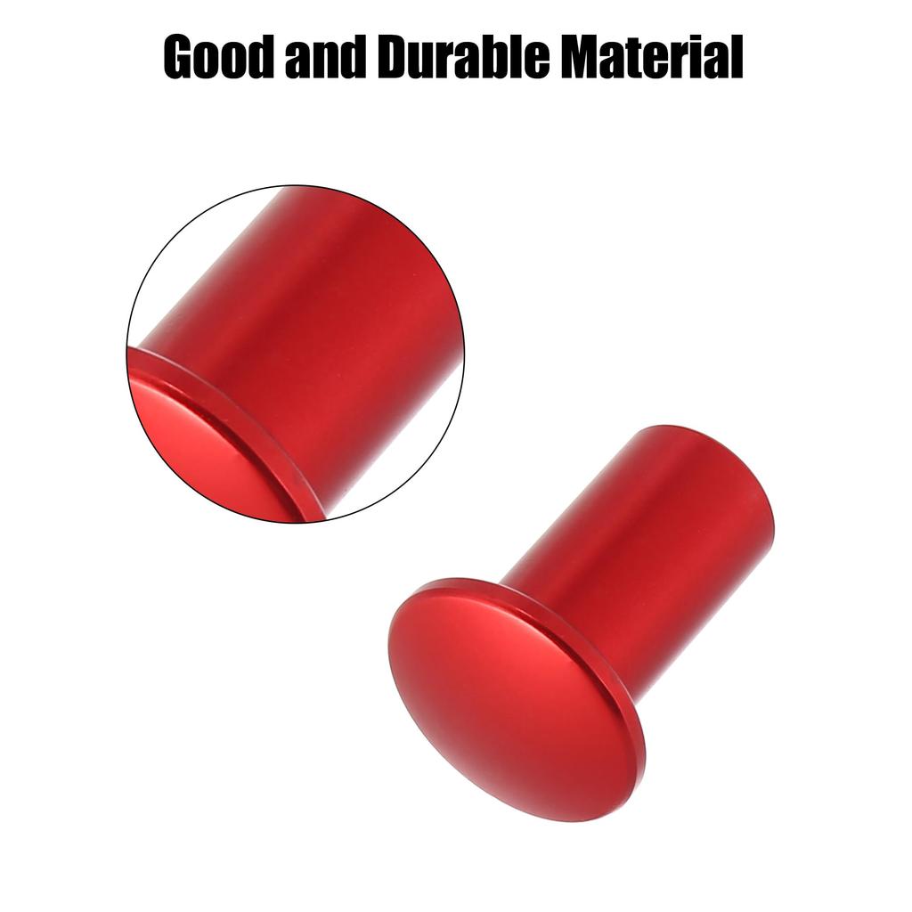 X AUTOHAUX Handbrake Spin Turn Knob Button Aluminum Alloy Compatible