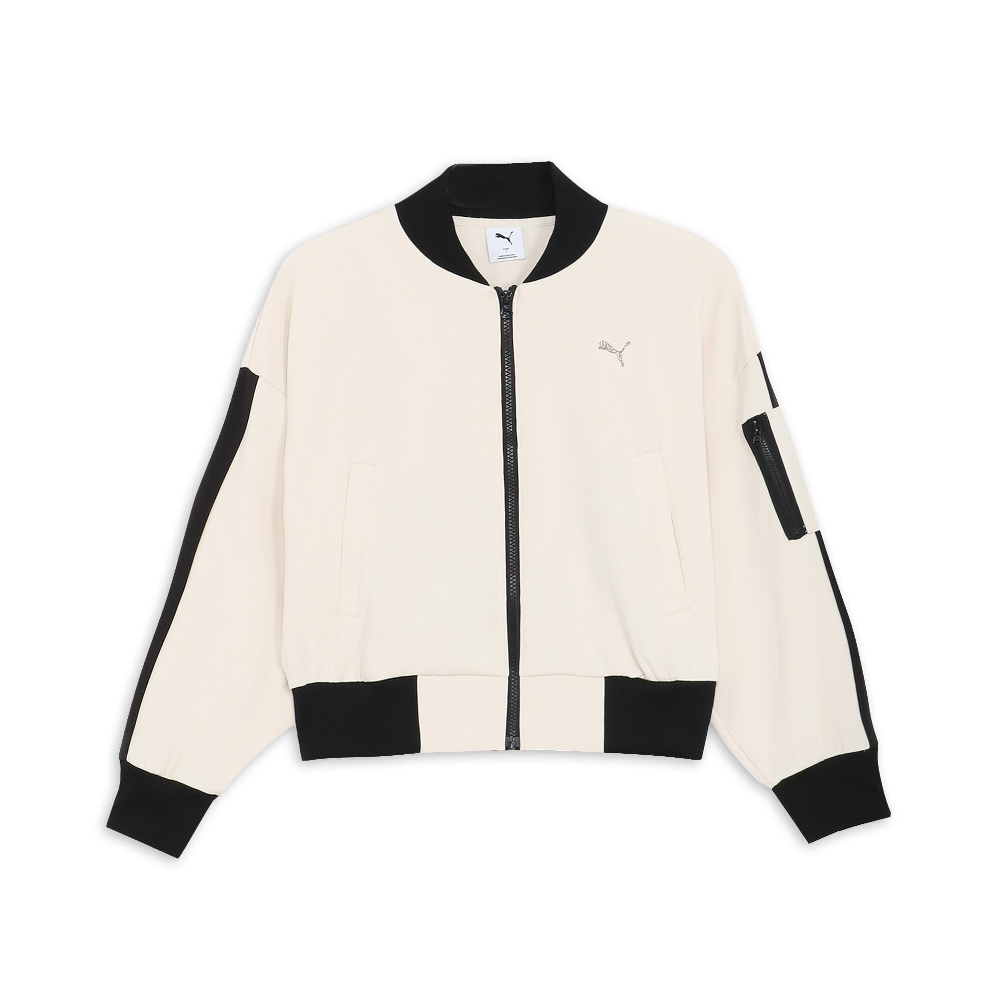 

PUMA TRN EDGE Knit Jacket Alpine Snow Perfect for and Studio Use Women s (527017), (87), Quick-Drying, Training, Gym,