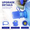 3Pcs 5 Gallon Water Jug Cap Reusable Replacement Bottle Lids Spill Water Bottle Caps Silicone Replacement Cap Lids Anti Splash