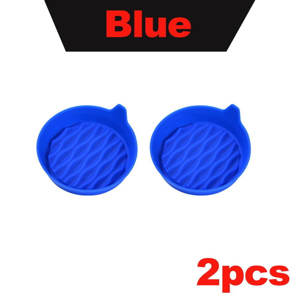 Wavy Car Cup Holder Coaster Silicone Cup Holder Insert Universal Non-Slip Cup Holders Auto Accessories Interior Silent Cup Pad