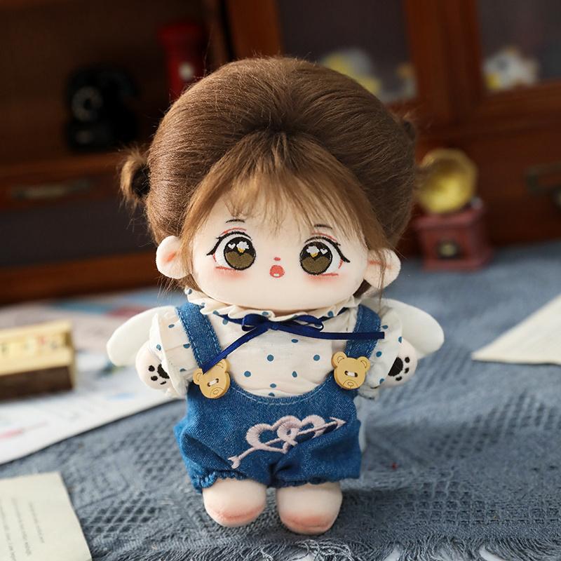 20cm Cute Idol Doll Anime Plush Star Dolls Stuffed Love Customization Figure Toys Cotton Baby Plushies Toys Collection Gifts