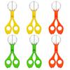 2Pcs Nature Exploration Toy Skill Development Hand-eye Coordination Smell-less Plastic Scissor Clamp Small
