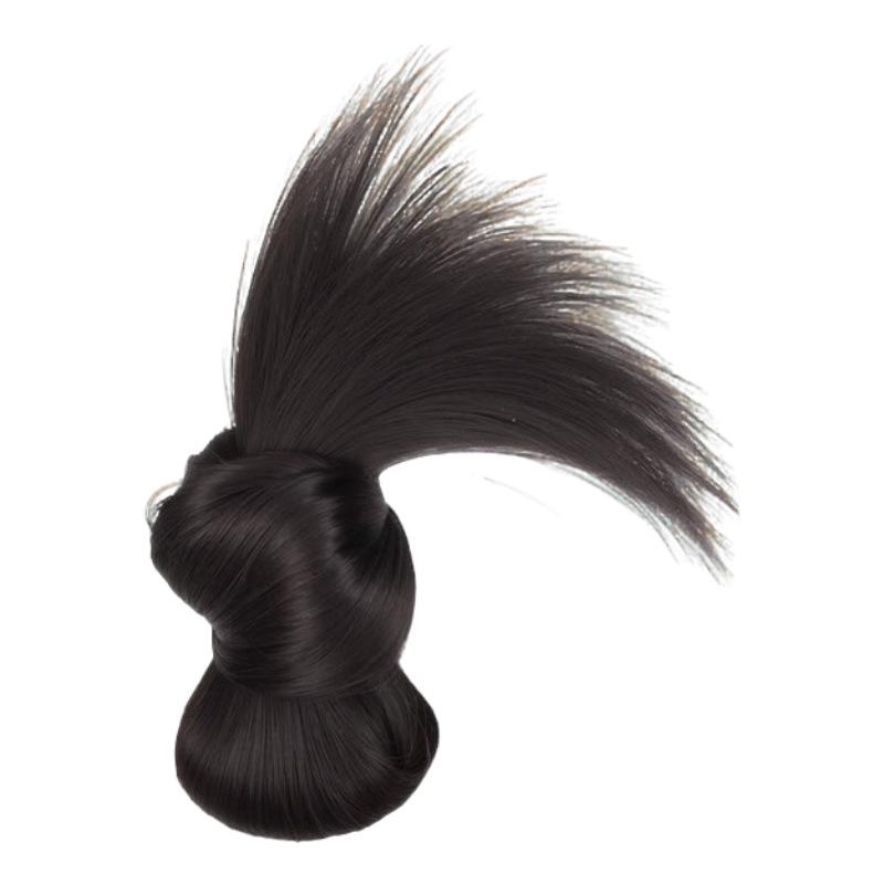 Fluffy Flower Bud Hair Tie & Clip for Easy Bun Styling