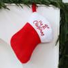 Wool Ball Hat Sock Set Plush Xmas Cap Christmas Holiday Gift Christmas Socks Gift  Winter