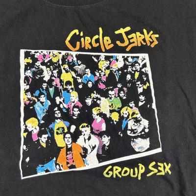 New Rare CIRCLE JERKS Short Sleeve Unisex  T-Shirt Unisex T-Shirt