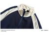 Men's Japanese Retro Color-Block Stand Collar Jacket - Trendy Loose College Style, Spring/Autumn Casual Wear for Couples
