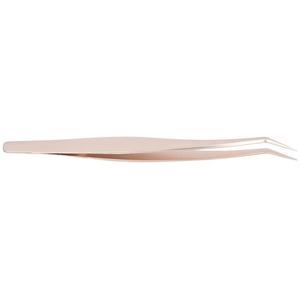 False Eyelashes Grafting Tweezers Fine Tip Stainless Steel Eyelash Extension Tool Tweezers