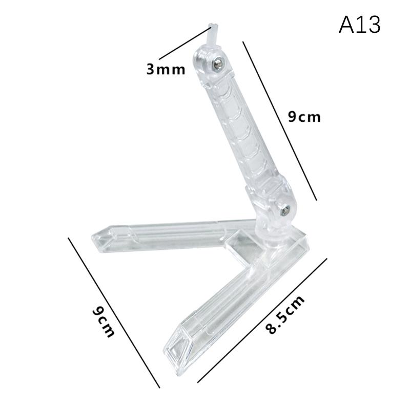 Innovativer und praktischer handgefertigter Puppen-DIY-Halter Actionfigur Modell Basis Displayständer Schwarze Halterung für 1/144 Hg Rg