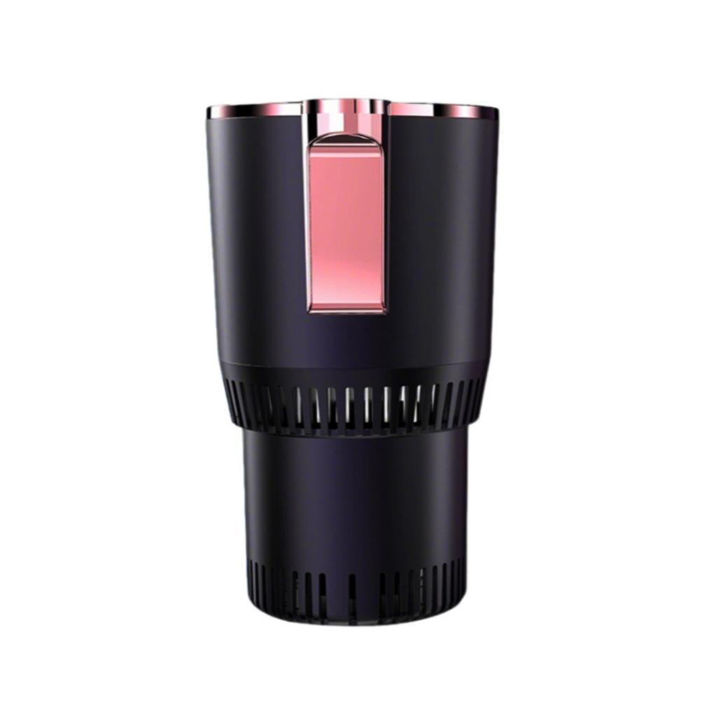 Heat & Cool Cup Holder Onebutton Fast Cools And Heating Intelligent Temperature Display Car Heating Cup Portable Water Boiling Cup