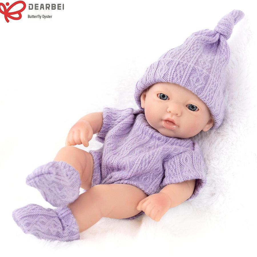 7-inch Soft Vinyl Reborn Baby Doll - Soothing Toy for Children