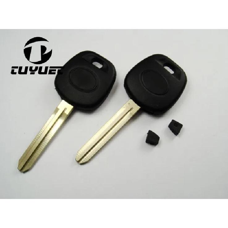 Blank Transponder Key Shell With TOY43 Uncut Blade for Toyota Car Key Case 10PCS/ 20PCS/ 30PCS /50PCS 10PCS