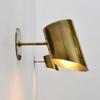 Mid Century Italian Brass Wall Sconce Modern Luxury Home Lighting Fixture