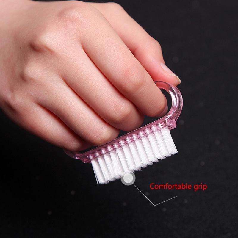 Finger Nail Brushes For Cleaning Handle Grip Nail Brush Hand Fingernail Brush Cleaner Scrubbing Kit for Toes and Nails