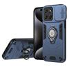 KEYSION Coque blindée antichoc pour Motorola MOTO Edge 70 5G 70 Fusion+5G Anneau de protection coulissant pour objectif de caméra Support Arrière de téléphone
