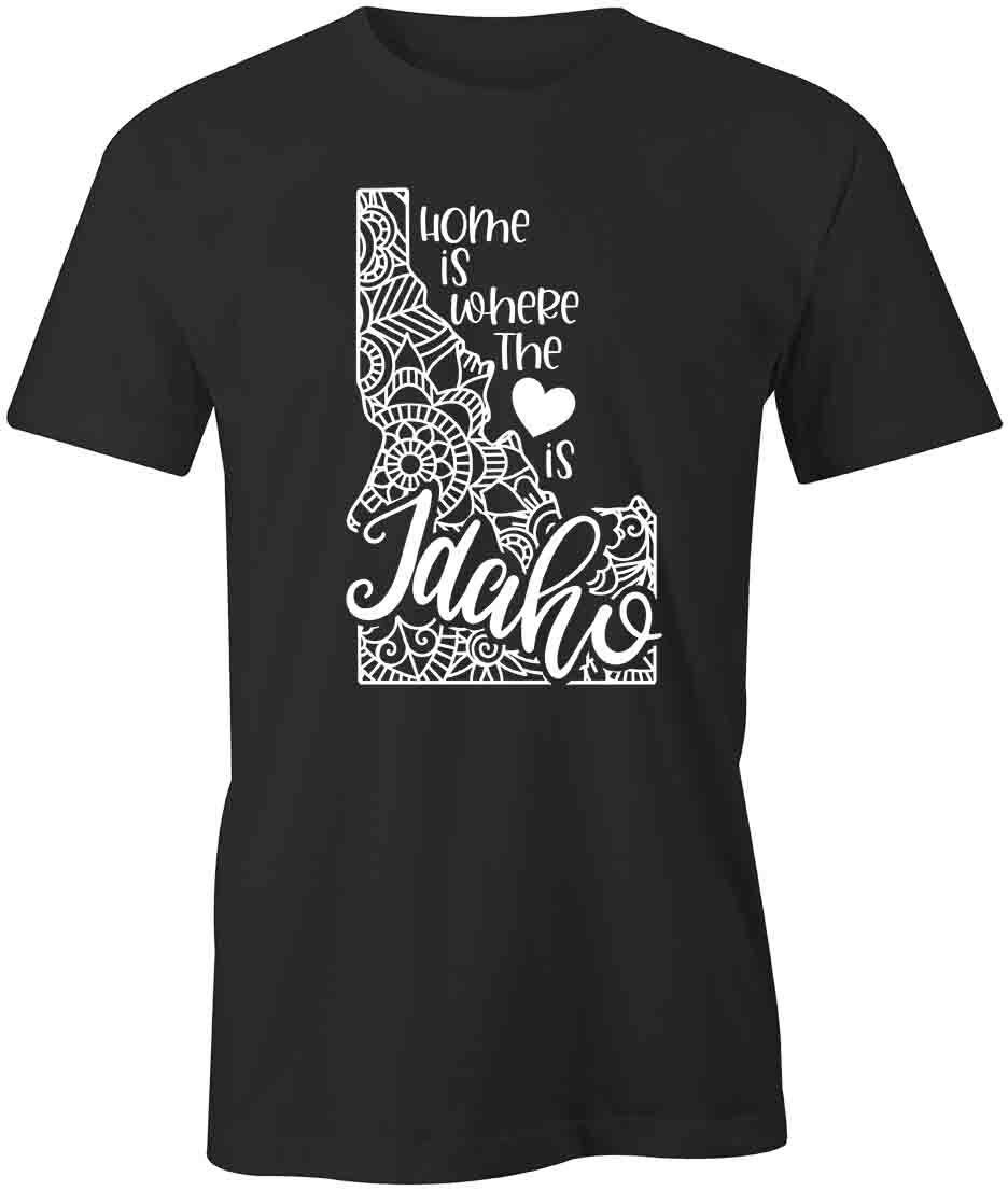 State Mandala Idaho Short-Sleeved Cotton CLOTHING AMERICA HEART S1BSA806 S