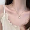 Titanium Steel Non-fading Small Waist Necklace Women's Summer Niche High-end Design Accessories Collarbone Chain Pendant