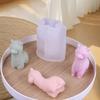 3D Alpaca Silicone Scented Candle Mold - Cute Kawaii Cake Baking & Decoration