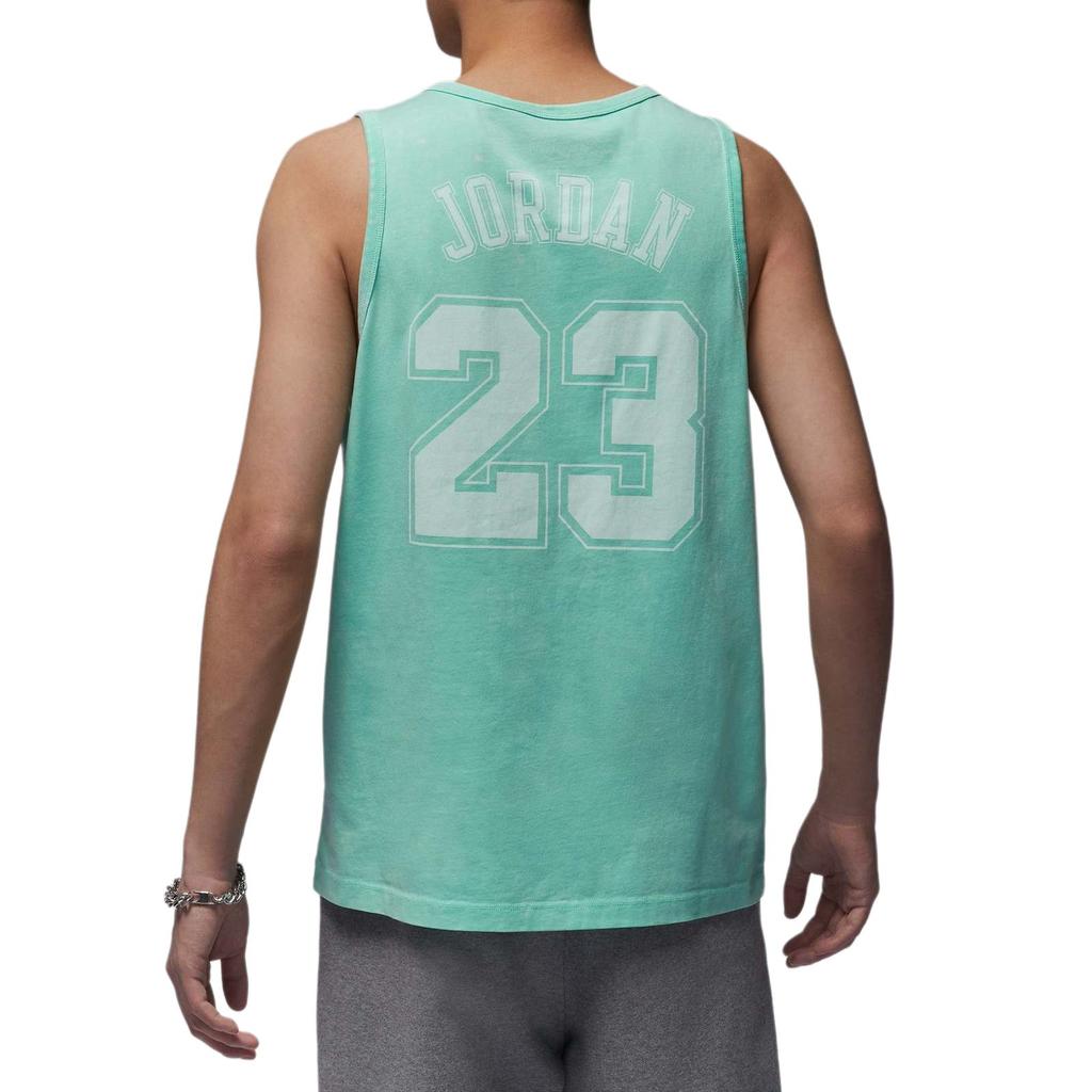 Jordan Canotta da uomo Verde Smeraldo Rising FN5997-349
