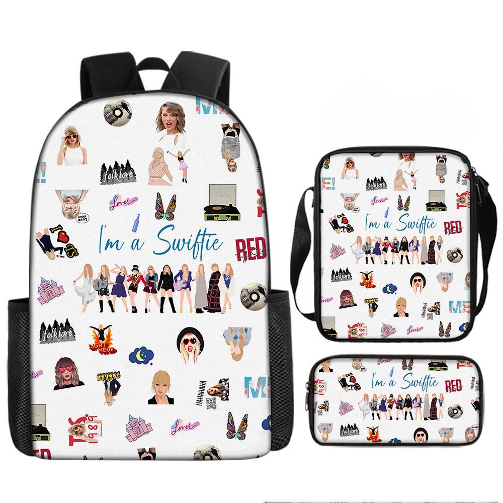 Taylor Swift Alison Bedruckter Rucksack Schultasche Umhängetasche Tasche Bleistift