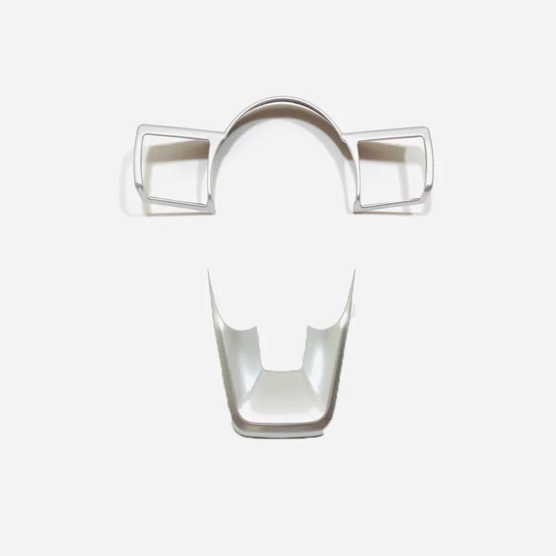 For Nissan Qashqai J12   ABS Carbonfiber Car Steering Wheel Switch Button control decorate Cover interior accessories ABS matte