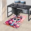 1PC Winter, Owl Extra Large Non Slip Floor carpet, Office, family, Studio   Large Area Rug Indoor Rugs, Bold Statement Piece