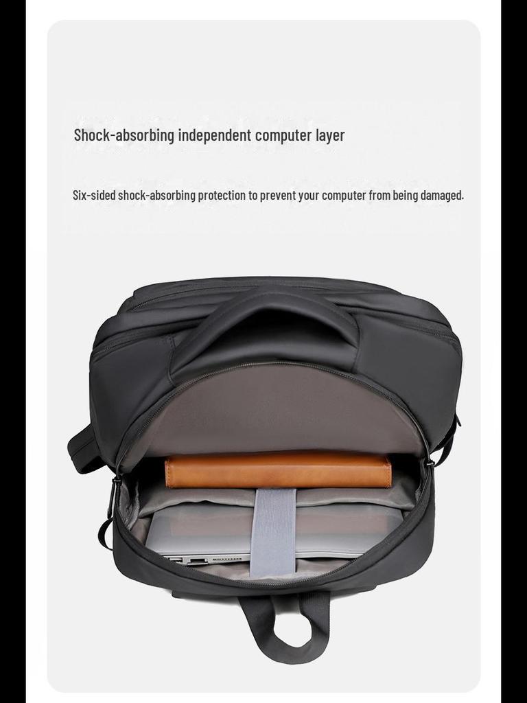 Business and Fashion Backpack - Trendy, Lightweight, Large Capacity, Waterproof for Men and Women