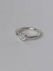 Lovetrix Silver925 Heart Rose Ring