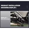 For HONDA Integra NC700D NC750D NC700 NC750 D NC 700 NC 750 D NC 700D NC 750D Motorcycle Footrest Footpegs Foot Pegs Pedals Rest
