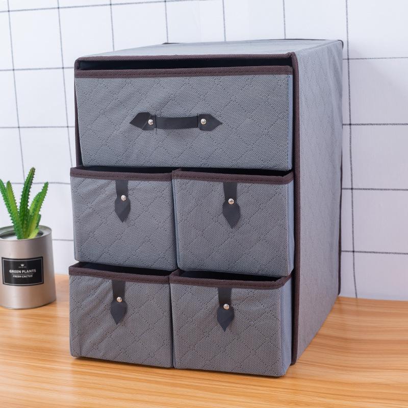 

Ящик для хранения из утолщенного нетканого материала. Складной ящик для хранения. Складной ящик для хранения. 38*30*22cm